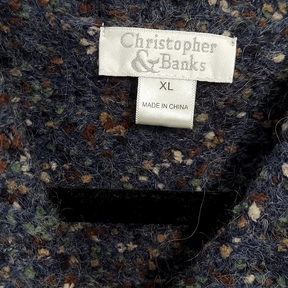 Christopher & Banks Sweater Vest XL - Picture 3 of 6